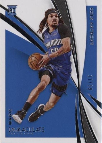 2020-21 Panini Immaculate Collection - Cole Anthony #56
