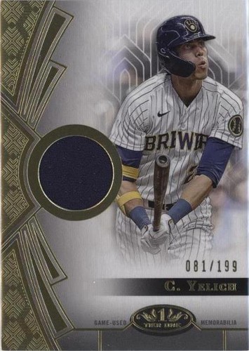 2023 Topps Tier One - Christian Yelich #T1R-CY