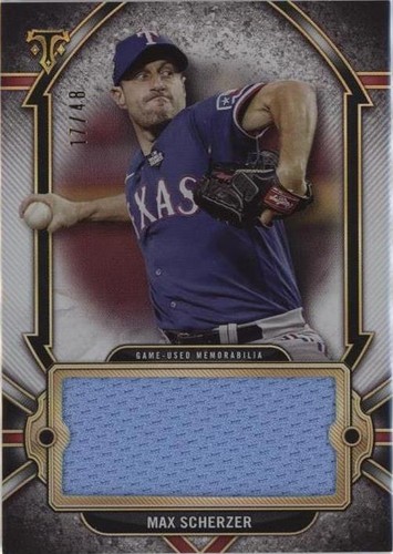 2024 Topps Triple Threads - Max Scherzer #SJR-MS