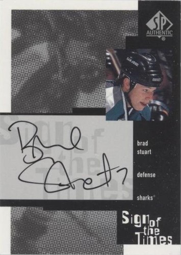 1999-00 SP Authentic - Brad Stuart #BS