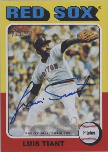2024 Topps Heritage - Luis Tiant #ROA-LT