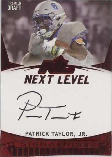 2020 Sage Hit Patrick Taylor Jr. #NL-PTJ