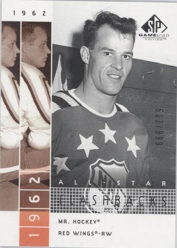 2002-03 SP Game Used - Gordie Howe #51