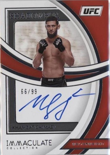 2022 Panini Prizm UFC Khamzat Chimaev Signatures Auto
