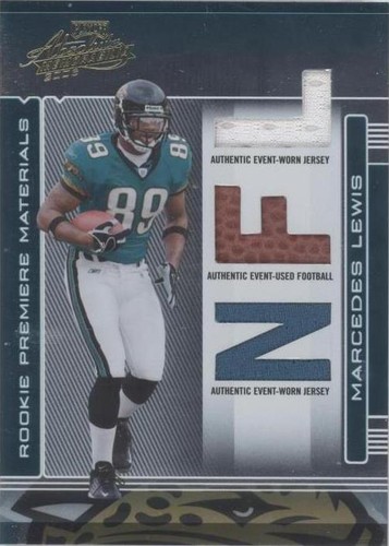 2006 Playoff Absolute Memorabilia Marcedes Lewis #256