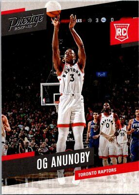 2017-18 Prestige #173 OG Anunoby RC Rookie Card. rookie card picture