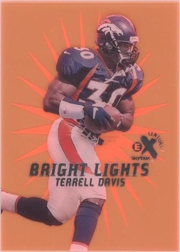 1999 Skybox EX Century Terrell Davis #10 BL