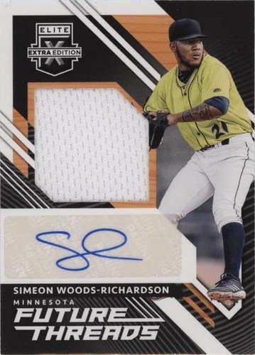 2021 Panini Elite Extra Edition - Simeon Woods Richardson #FTS-SW