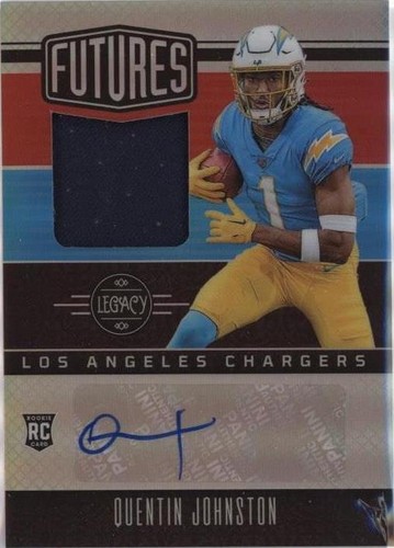 2023 Panini Legacy Quentin Johnston #FAPS-8