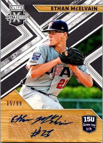 2019 Panini Elite Extra Edition - Ethan Mcelvain #15U-EM