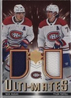2021-22 Upper Deck Ultimate Collection - Nick Suzuki Tyler Toffoli #UTM-TS