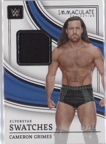 2023 Panini Immaculate Collection WWE - Cameron Grimes #SM-CGR