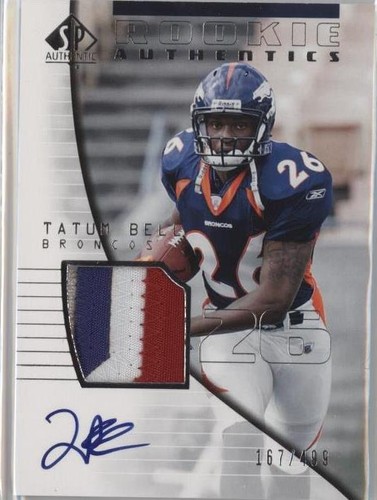 2004 SP Authentic Tatum Bell #204