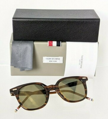 Pre-owned Dita Brand Authentic Thom Browne Sunglasses Tbs 405-b-t Wlt Tb405 Brown Frame In Green