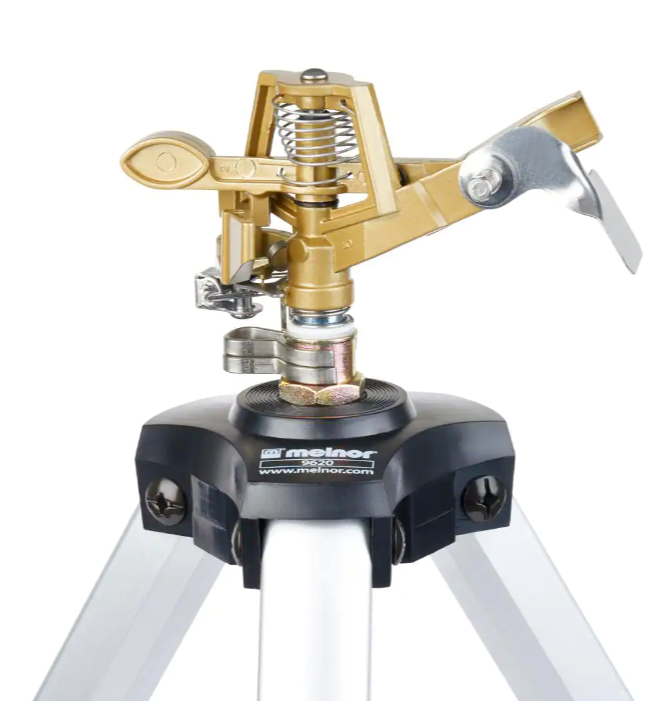 MELNOR 897-926 DELUXE METAL PULSATING SPRINKLER WITH TRIPOD