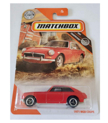 MATCHBOX  Metal 1971 MGB Coupe MBX Countryside 61/100 3+