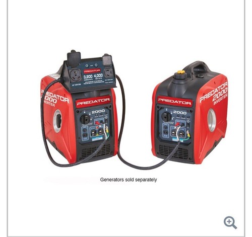 Predator RV Ready Parallel Kit Generator 2000 4000 Boat Camp Hurricane Inverter