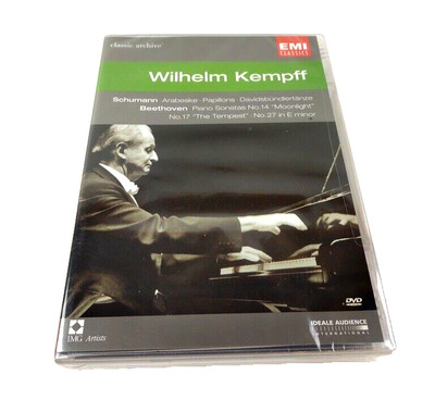 NEW DVD: KEMPFF: SCHUMANN ARABESKE, PAPILLONS; BEETHOVEN PIANO SONATAS 14,17,27