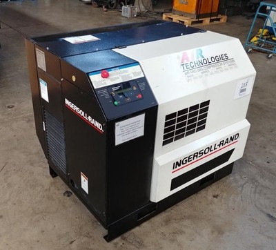 INGERSOLL RAND 25HP SCREW AIR COMPRESSOR 97 CFM @ 125 PSI FULLY SERVICED TESTED