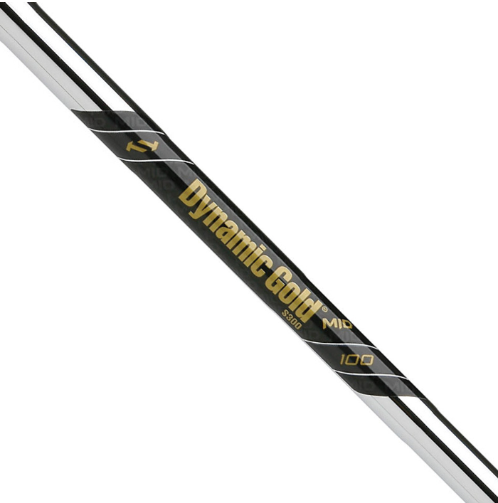 True Temper Dynamic Gold 100 Mid .355" Iron Golf Club Shafts - R300/S300