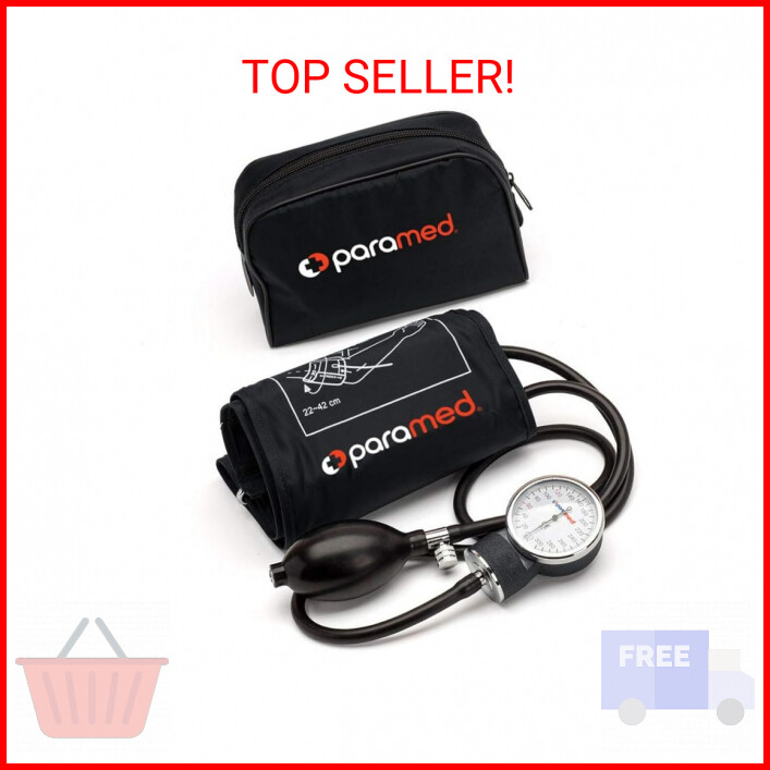 PARAMED Aneroid Sphygmomanometer – Manual Blood Pressure C