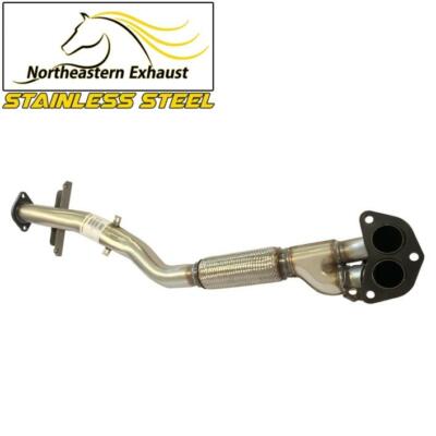 Stainless Steel Front Flex Pipe fits: 2003 - 2006 Mitsubishi Outlander 2.4L AWD