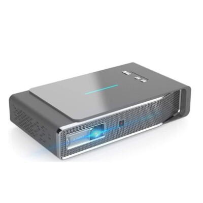 V5 Toumei LED Smart 3D Projector DLP 1080P HD 3500 Lumen - Gold (Pre Owned)