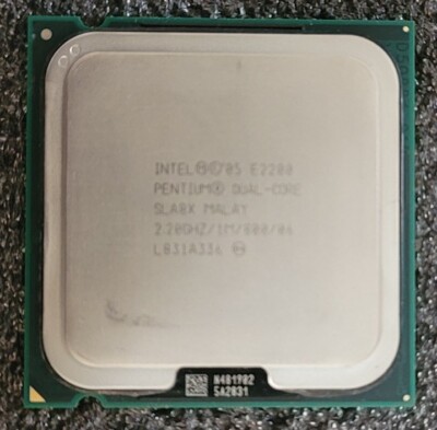 INTEL E2200 PENTIUM DUAL-CORE 06 SLB9T 2.50GHZ/2M/800/06 W6-3(3)
