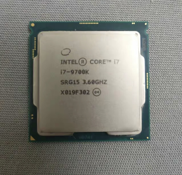 Intel Core i7-9700K CPU LGA1151 3.6GHz 95W Support ASUS ROG Strix