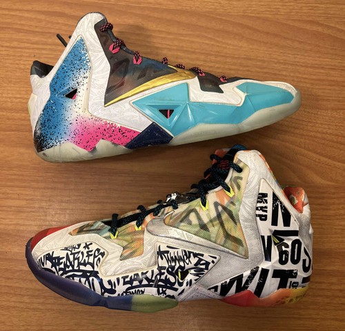 Nike LeBron 11 Premium PRM What the LeBron WTL Size 8