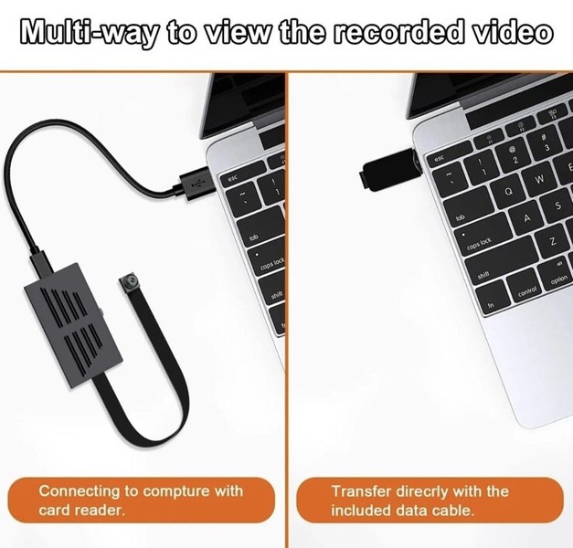 64GB Hidden Camera DIY 1080P Mini Portable Spy Camera Covert Nanny Video Recorde - Image 8