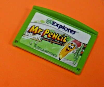 Leapfrog Explorer Mr Pencil Game Cartridge Leap Pad 2 3 GS XDi 