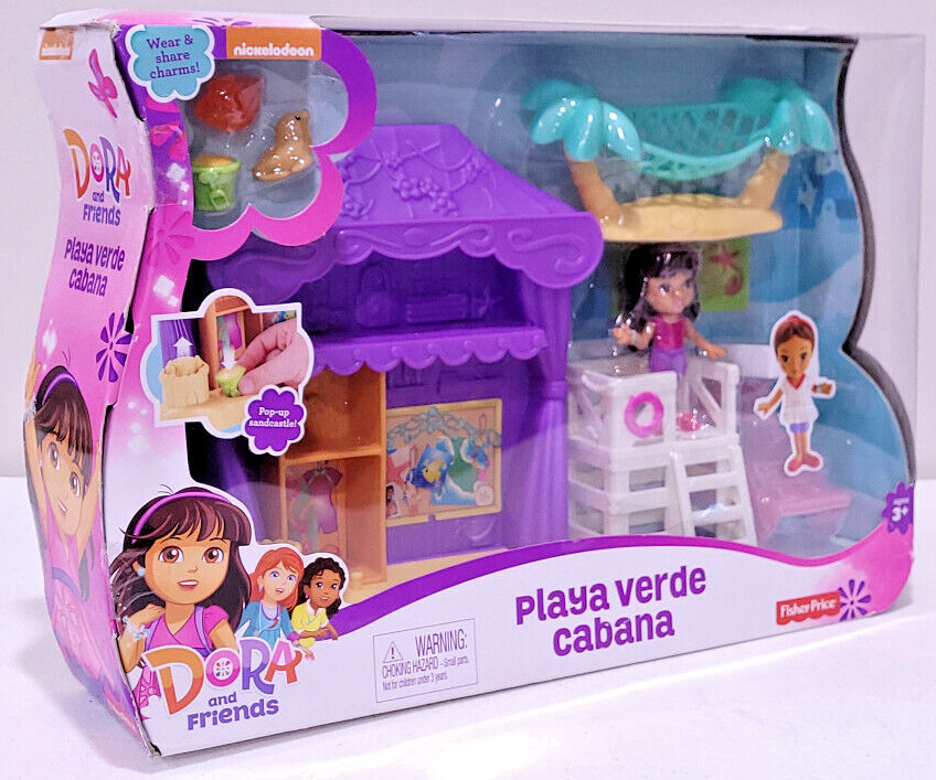 Dora The Explorer and Friends Playa Verde Beach Cabana Fisher