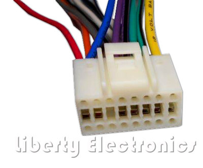 New 16 Pin AUTO STEREO WIRE HARNESS PLUG for ALPINE CDE-7858 / CDE-7859 