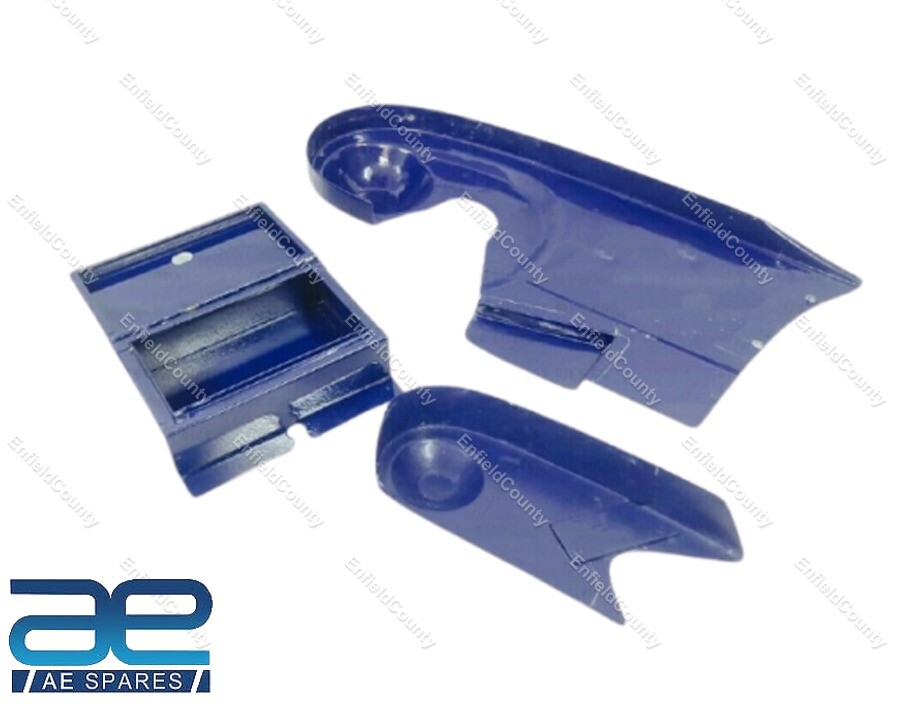 For Indian Chief Post War Model Fender Set With Chain Guard & Toolbox Blue 