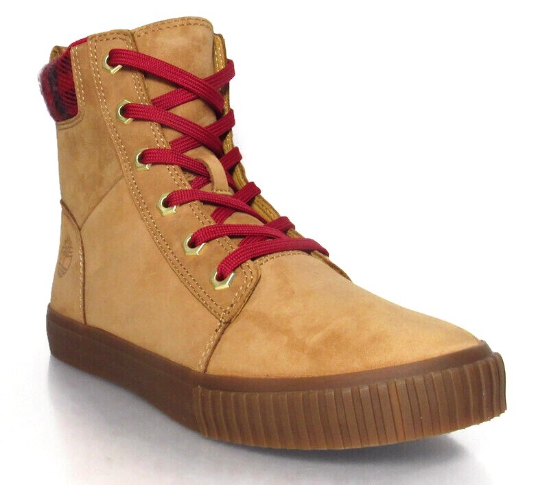

ЖЕНСКИЕ КРОССОВКИ TIMBERLAND SKYLA BAY CHUKKA 6 ДЮЙМОВ ИЗ ПШЕНИЧНОГО НУБУКА, A43ER, Wheat;red, SKYLA BAY 6" BOOT