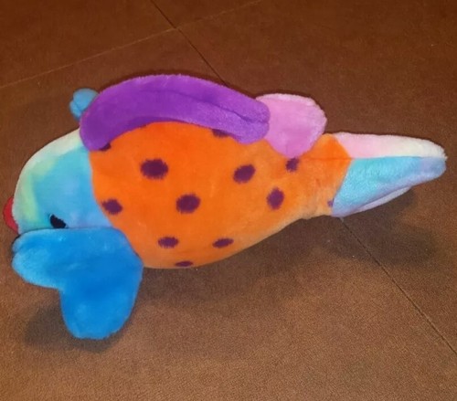 ty beanie buddies collection Lips the Rainbow Fish 12 inch