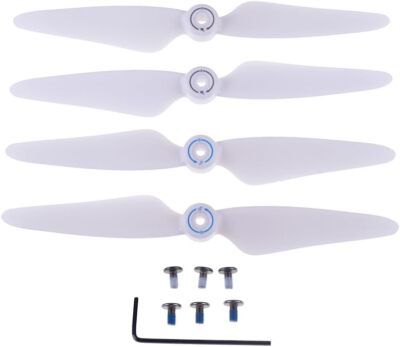 1 Sets White F7 Propellers Compatible with Bwine F7 GB2 F7 SJRC F7S F7 4K
