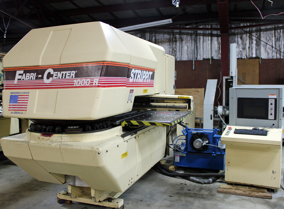 STRIPPIT FC1000R, 2 Auto Index Turret Upgraded with PC Control ( TEXAS )