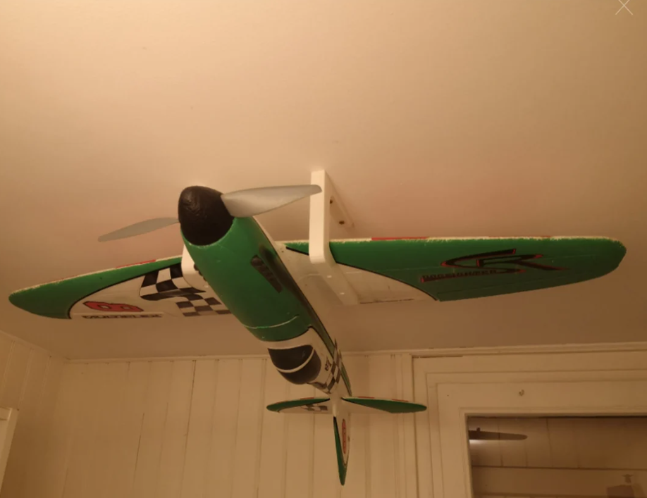 RC Airplane  Hanger Ceiling Mount Wall Bracket for Hanging Small Planes