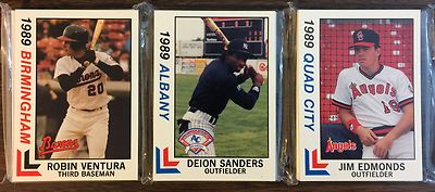 1989 Best SAN BERNARDINO-Mariners Minor League Complete UNOPEN Team Set F6105618