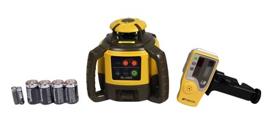 Topcon RL-H5A Horizontal Self-Leveling Rotary Laser Kit  w/ LS-80X Receiver