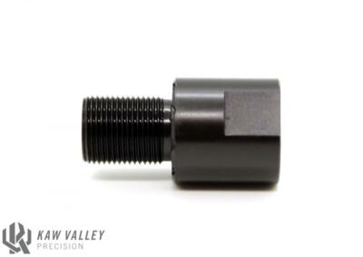 Kaw Valley Precision Barrel Extender - 1/2x28 - .75''