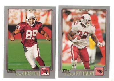2001 Topps Football Team Set - ARIZONA CARDINALS