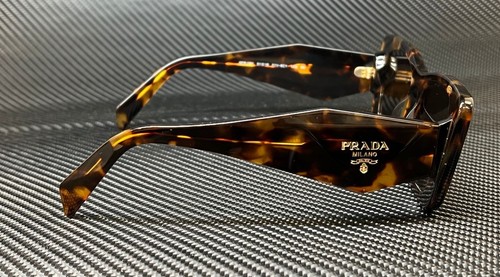 Pre-owned Prada Pr 08ys 01v8c1 Brown Havana Brown Women's 51 Mm Sunglasses