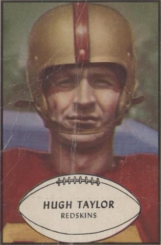 1953 Bowman Hugh Taylor #84