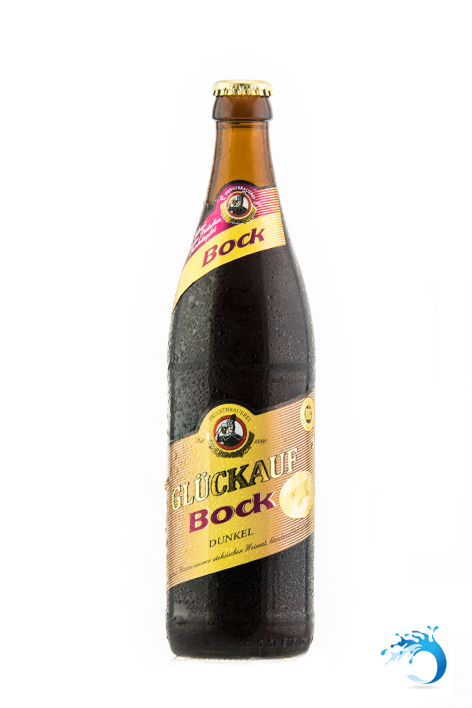Flaschen Gluck Auf Bock Dunkel Schwarzbier Dunkles Bier Ebay