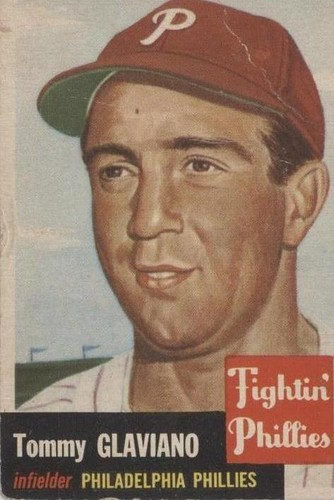 1953 Topps - Tommy Glaviano #140