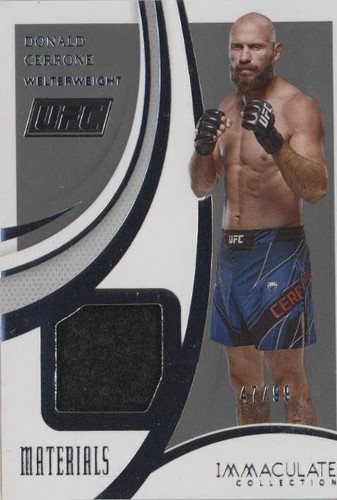 2021 Panini Immaculate Collection UFC - Donald Cerrone #M-DCR