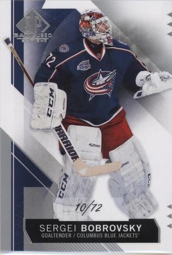 2015-16 SP Game-Used - Sergei Bobrovsky #21